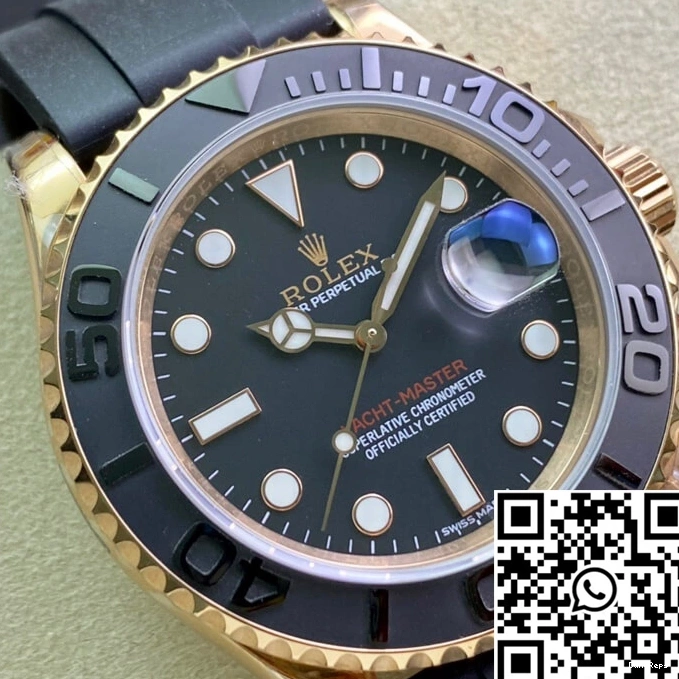 Gold Rolex Yacht Rose AR Master Factory 116655 0808
